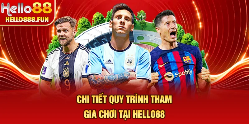 Chi tiết quy trình tham gia chơi tại HELLO88
