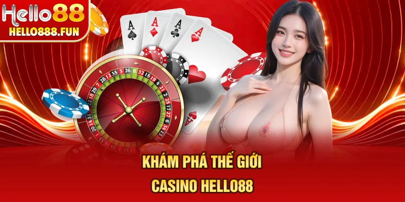 Khám phá thế giới casino HELLO88
